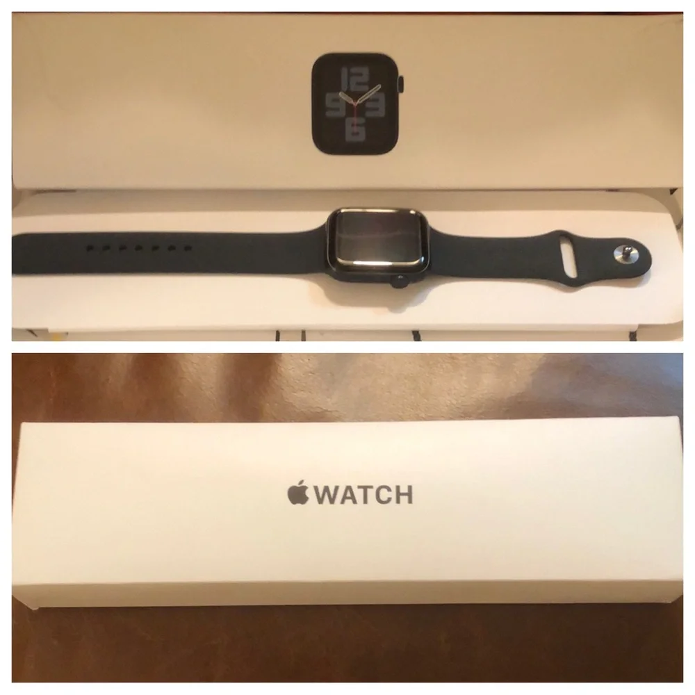APPLE WATCH • MIDNIGHT ALUMINUM CASE • 44mm •NWT